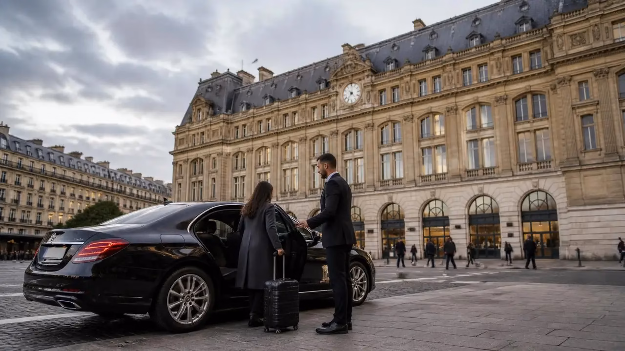 Private shuttle with chauffeur between Normandy and Paris Saint-Lazare Private shuttle with chauffeur between Normandy and Paris Saint-Lazare